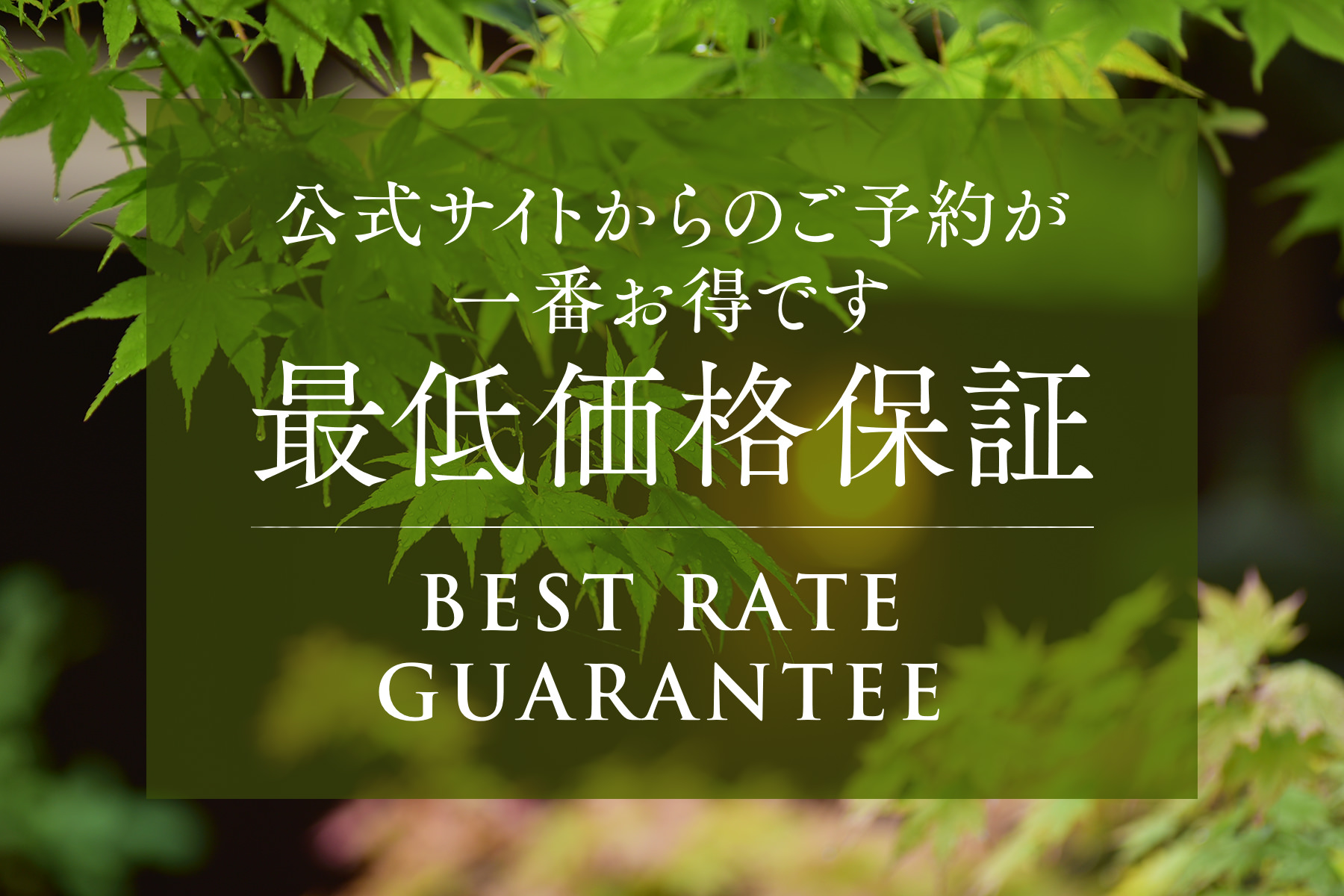 公式サイト 最低価格保証&予約特典